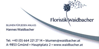 Floristik Waidbacher